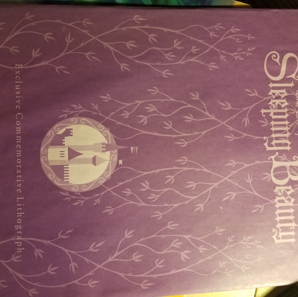 Sleeping Beauty lithograph - Picture 2 of 3